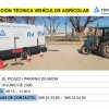 ITV MÓVIL AGRÍCOLA (JUEVES, 18 DE JUNIO, DE 08:15 H. A 11:00 H.)