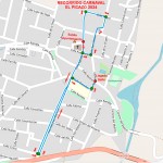 MAPA RECORRIDO DESFILE CARNAVAL 2024 EL PICAZO