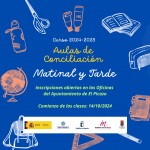 AULAS DE CONCILIACIÓN - INSCRIPCIONES ABIERTAS CURSO 2024-2025