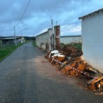 DERRUMBE DE PARED DEL CEMENTERIO VIEJO