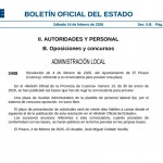 CONVOCATORIA PÚBLICA PARA LA SELECCIÓN DE UNA PLAZA DE AUXILIAR ADMINISTRATIVO