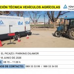 ITV MÓVIL AGRÍCOLA (JUEVES, 18 DE JUNIO, DE 08:15 H. A 11:00 H.)