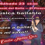 SÁBADO, 23 A LAS 19 H - BAILE CON MATEU