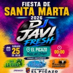 FIESTA DE SANTA MARTA 2026 - SÁBADO, 25 DE JULIO