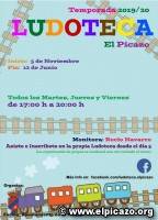 LUDOTECA ABIERTA, MARTES, JUEVES Y VIERNES DE 17:00H. A 20:00H.