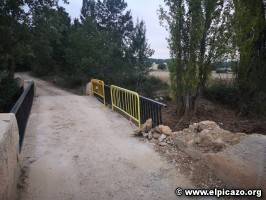 AVISO: PUENTE DE SAN BENITO, CERRADO POR OBRAS.