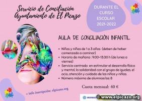INSCRIPCIÓN ABIERTA AULA DE CONCILIACIÓN INFANTIL