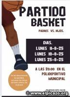 PARTIDOS AMISTOSOS BALONCESTO 11, 18 Y 25 AGOSTO