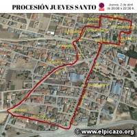 PLANOS PROCESIONES SEMANA SANTA