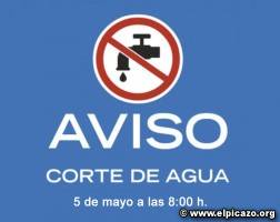 COMUNICADO OFICIAL: CORTE DE SUMINISTRO DE AGUA